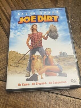Joe Dirt Dog DVD - Yellow and Blue Cover